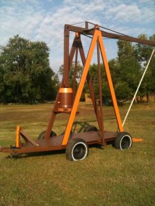 fresh paint on trebuchet