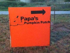 papa's sign