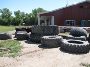 pile of BA tires
