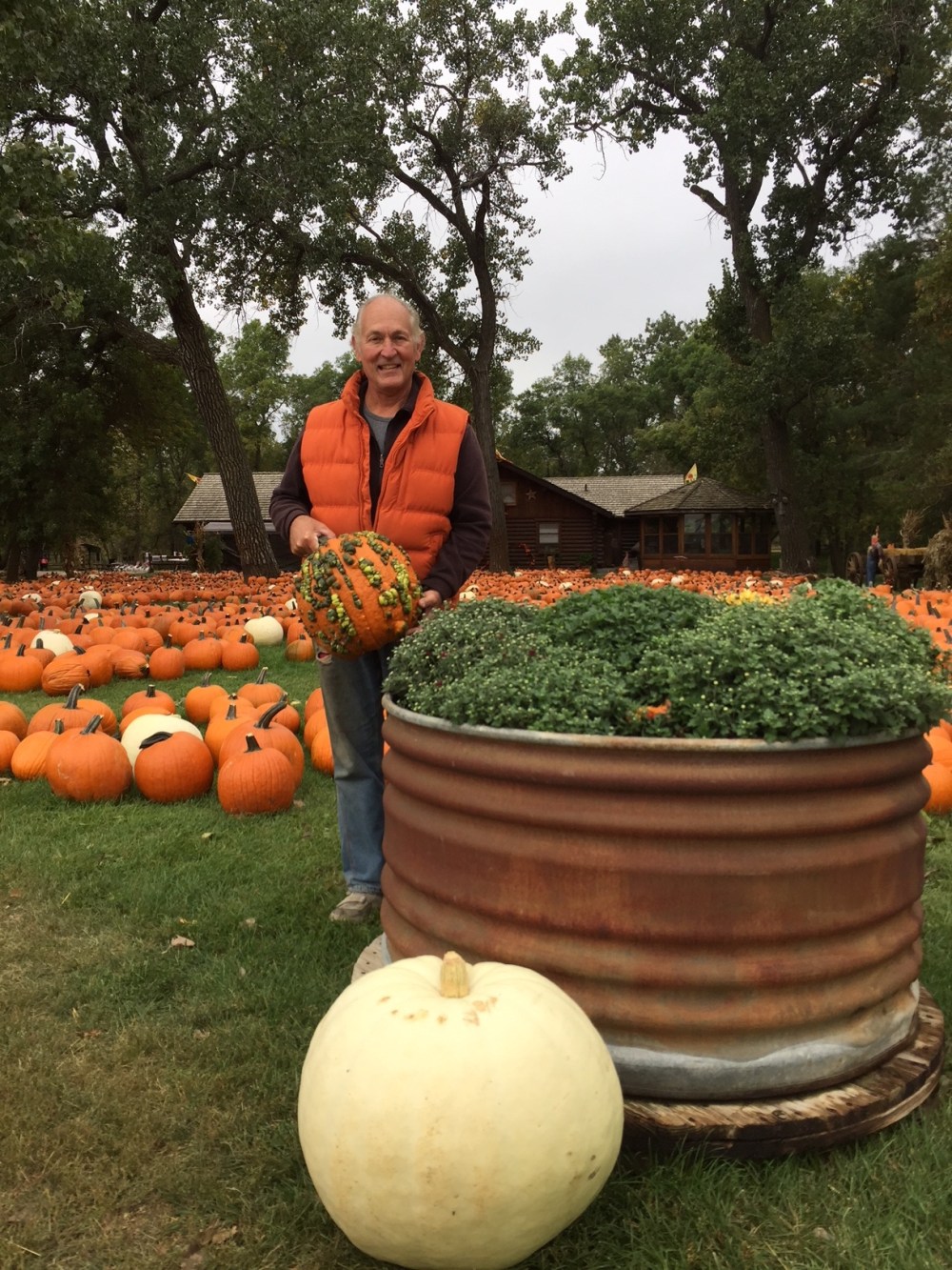papa and his produce